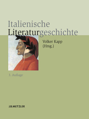 cover image of Italienische Literaturgeschichte